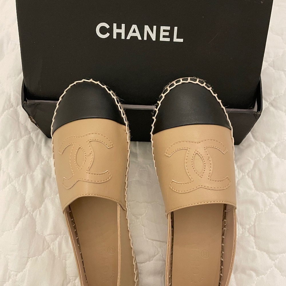 Beautiful slip on Chanel Style Shoes